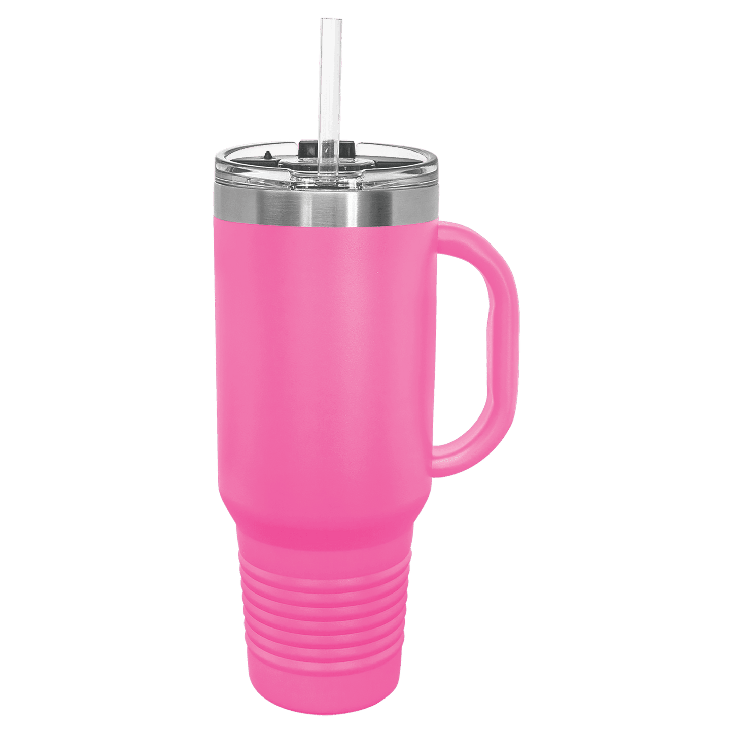 40 oz. Tumbler with Handle and Slider Lid