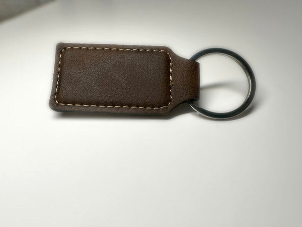 Personalized Leatherette Key Chain