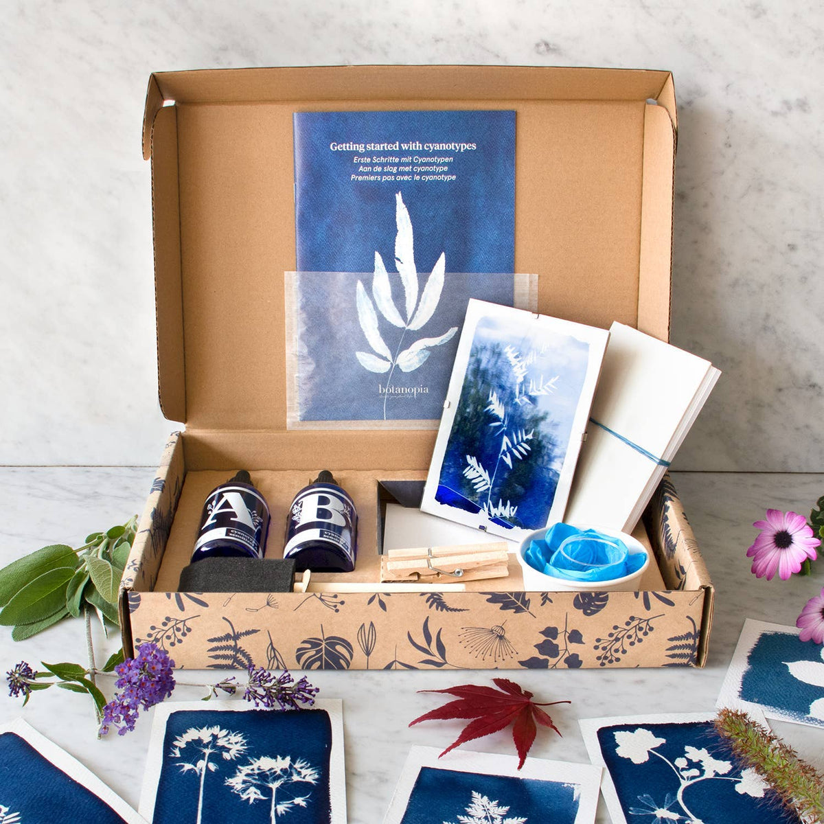 Cyanotype Kit – DIY kit to make blueprints / sun prints
