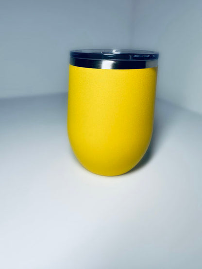 12 oz. Insulated Wine Tumbler with Slider Lid