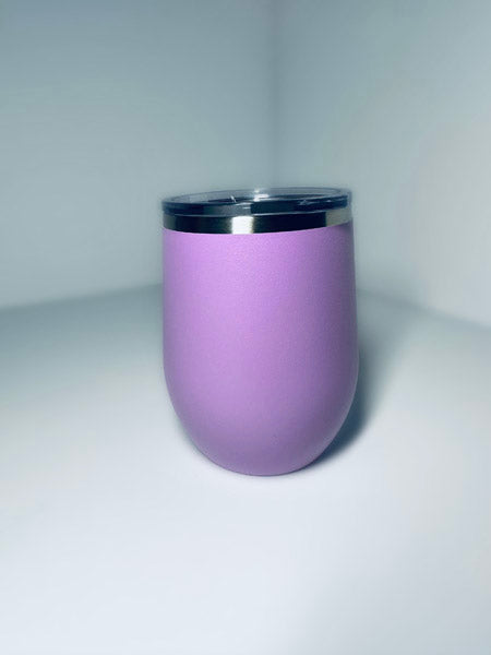 12 oz. Insulated Wine Tumbler with Slider Lid