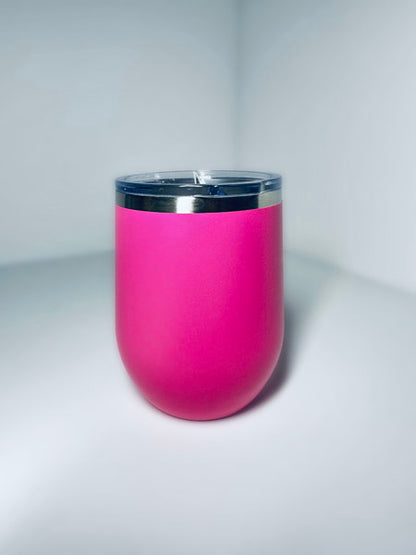 12 oz. Insulated Wine Tumbler with Slider Lid